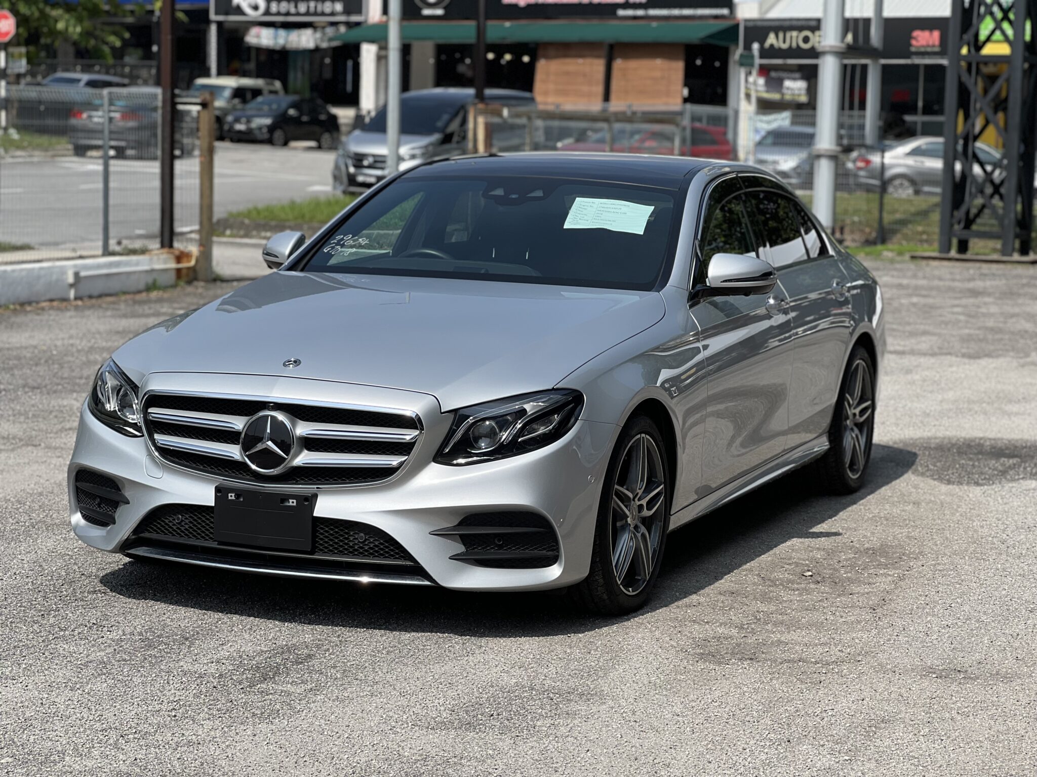 2018 Mercedes Benz E200 AMG Line