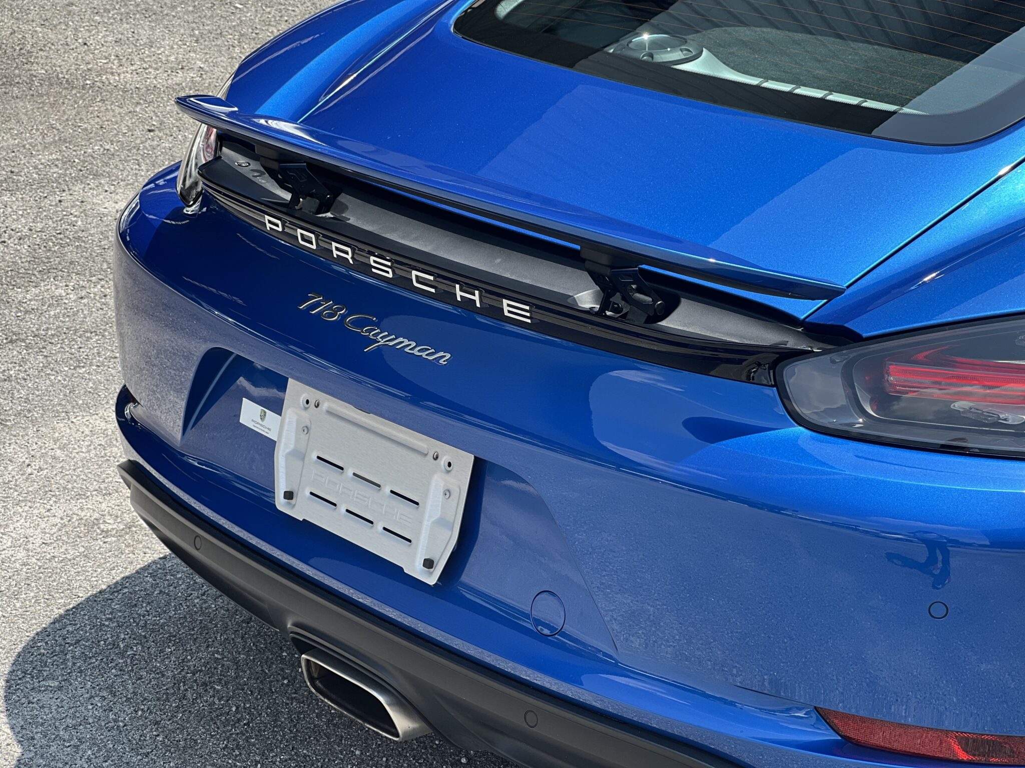 2019 Porsche Cayman 718